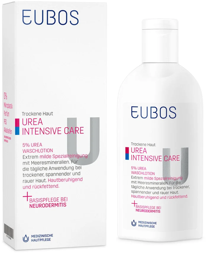 Eubos Urea Intensive Care 5% Urea washing lotion 200 ml