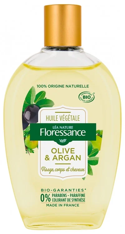 Floressance Huile Végétale Olive & Argan Bio 100 ml