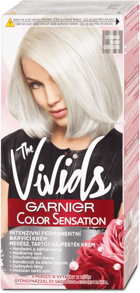 GARNIER Color Sensation The Vivids hair color Silver Blond S100