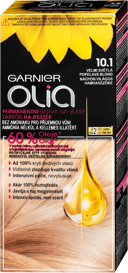 Garnier Olia Hair color 10.1 Ash Blonde