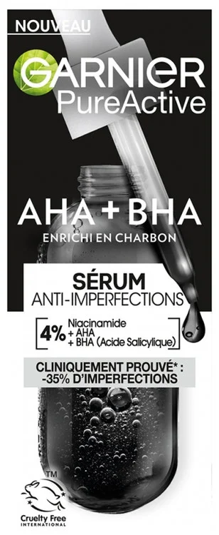 Garnier PureActive Anti-Imperfections Serum With Charcoal 30 ml