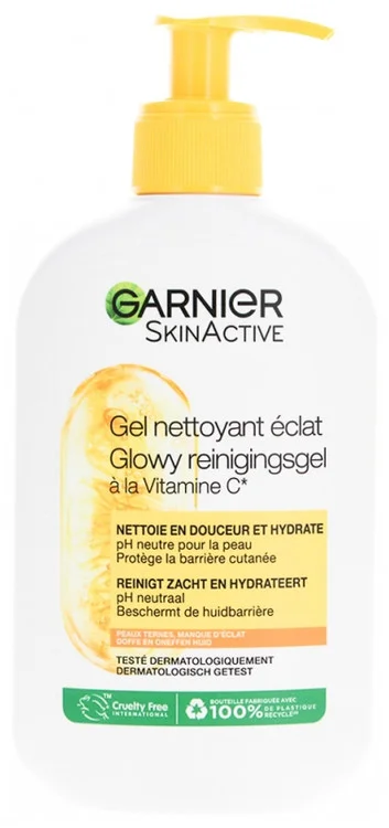 Garnier SkinActive Radiance Cleansing Gel Vitamin C 250 ml