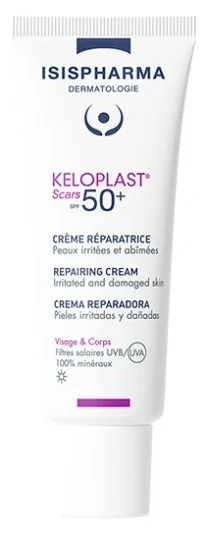 Isispharma Keloplast Scars Repairing Cream SPF50+ 40 ml