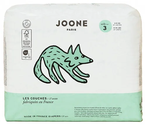 Joone Diapers Size 3 (4-8 kg) 27 Units – Colour: Malo Bleu