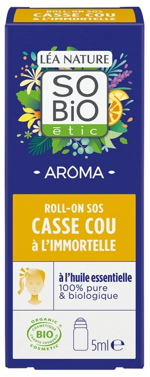 Léa Nature SO BIO étic Aroma SOS Casse Cou à L’Immortelle Roll-On Bio 5 ml