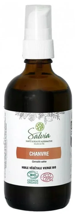 Salvia Nutrition Organic Virgin Hemp Seed Oil 100 ml