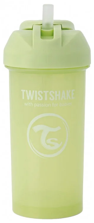 Twistshake Cup With Straw Limited Edition 360 ml 6 Months and up – Colour: Cactus green